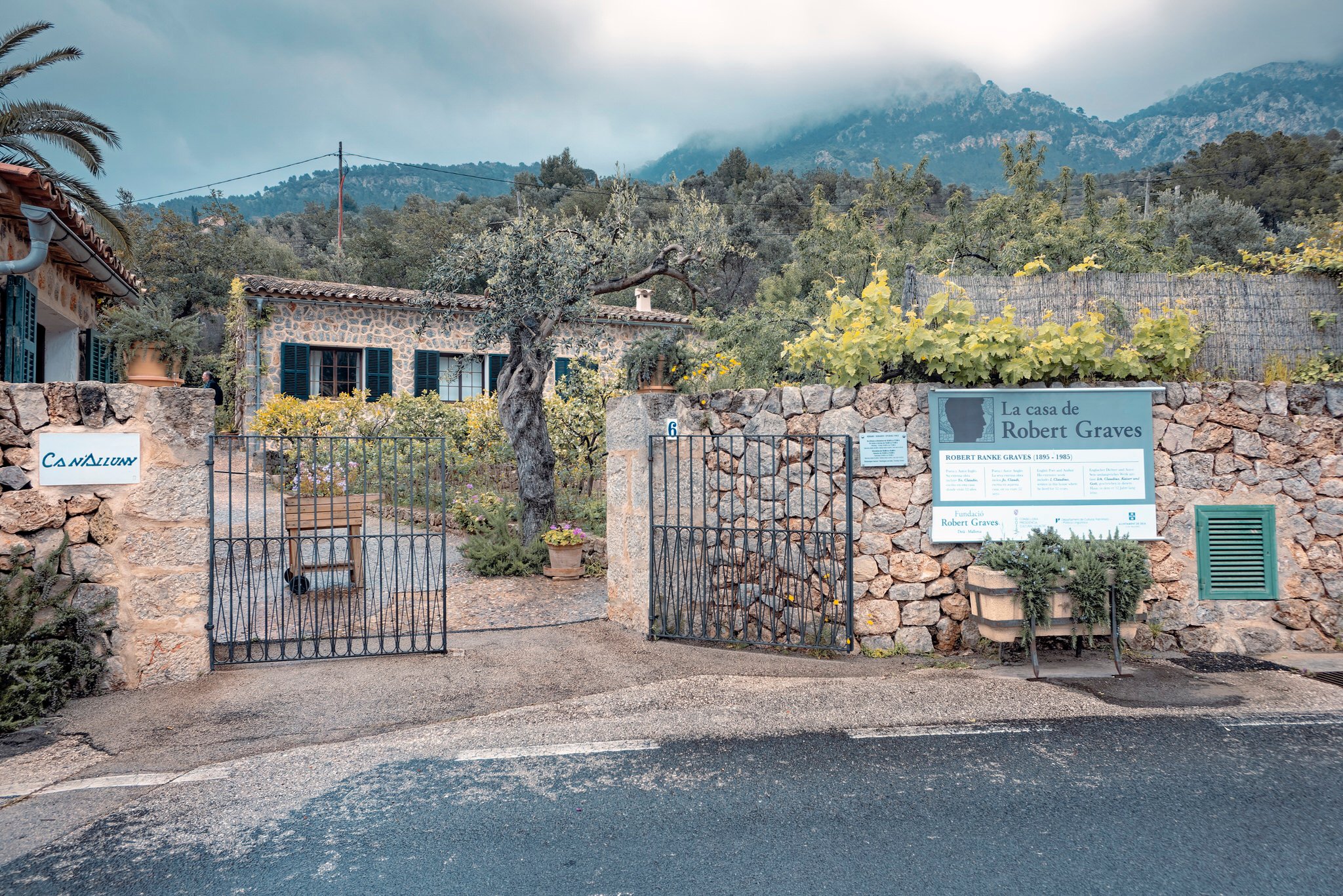 Photographie de la maison de Robert Graves